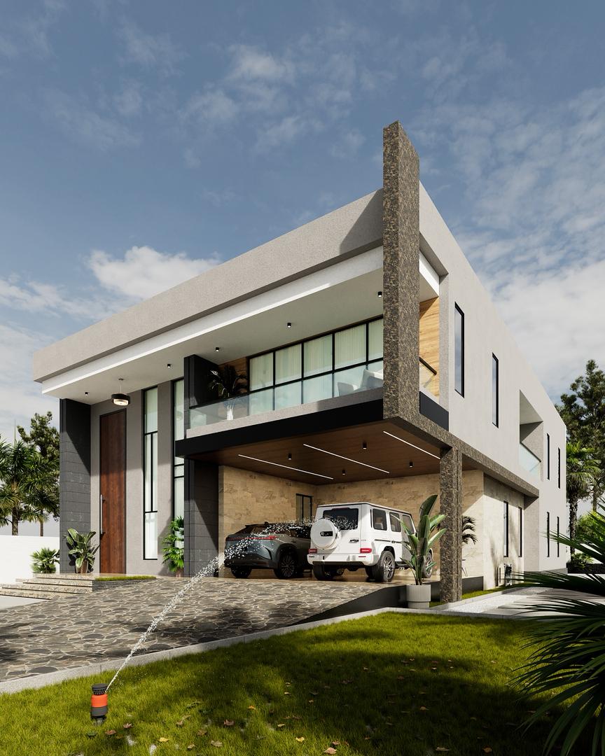 3D House Illustration